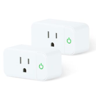 Smart Plug, Smart Home Wi-Fi Outlet Compatible with Alexa, Echo, Google Home, 15A Wi-Fi Socket for Home Automation, ETL & FCC Listed