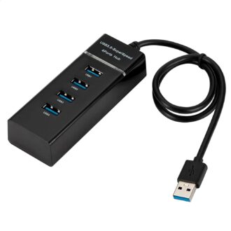 USB Hub 3.0 Extra USB Ports for Laptops – PC USB Extension Cable 4 Multiple USB Port for Laptop USB Port Expander USB Adapter – Computer Networking Hubs Gaming Accessories 3.0 Flash Drive Adapter