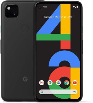 Google Pixel 4a Smartphone, 128GB Storage & Unlocked Cellular – Just Black (Renewed)