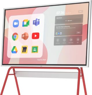 Vibe S1 55″ Smart Board, 55 Inch Interactive Display, 4K UHD Touch Screen All-in-One Computer for Office and Classroom with Chrome OS & Open App Ecosystem (Board Only)