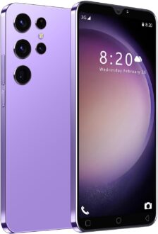 Cheap Mobile Phones, 5.0 Inch, Android 9.0, Dual SIM Dual Camera 3G Smartphones, Quad Core, 16GB ROM【Expandable up to 128GB】, Support GPS/WIFI/Bluetooth/FM, Face Unlocked Phones (23+Purple)