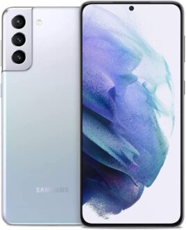 SAMSUNG Galaxy S21+ Plus G996U| Fully Unlocked Android Cell Phone | US Version 5G Smartphone | Pro-Grade Camera, 8K Video, 64MP High Res | 128GB – Phantom Silver – (Renewed)