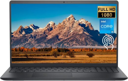 Dell Inspiron 3511 Laptop, 15.6″ Full HD Touchscreen, Intel Core i5-1135G7 (Beats Intel i7-1065G7), 32GB DDR4 RAM, 1TB PCIe SSD, SD Card Reader, HDMI, Wi-Fi, Windows 11 Home, Black
