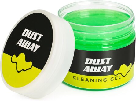 Universal Car Cleaning Gel Automotive Detail Putty Crevice Cleaning Slime for Air Vents Interiors Keyboards Laptops & Electronics Versatile Home & Office Accessories Fresh Scent (Lime Green)