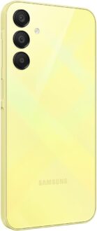 Samsung Galaxy A15 (SM-155M/DSN), 128GB 6GB RAM, Dual SIM, Factory Unlocked GSM, International Version (Ring Grip Case Bundle) (Yellow)