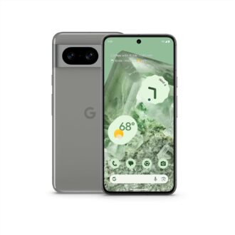 Google Pixel 8 – Unlocked Android Smartphone with Advanced Pixel Camera, 24-Hour Battery, and Powerful Security – Hazel – 128 GB