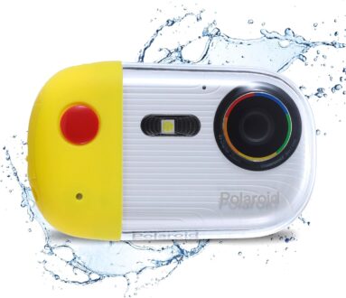 Polaroid Underwater Camera 18mp 4K UHD, Polaroid Waterproof Camera for Snorkeling and Diving with LCD Display, USB Rechargeable Digital Polaroid Camera for Videos and Photos